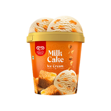 Kwality Wall's Milk Cake Ice Cream Tub