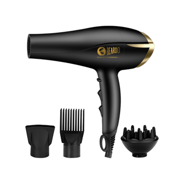 Beardo Studio Professional Tornado Hair Dryer (Black, 2000 W)