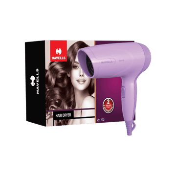 Havells 360° Radial Inlet Hair Dryer (Purple, 1000 W, HD1702)