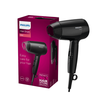 Philips Everyday Hair Dryer (Black, 1200 W)