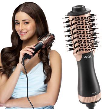 Vega Litstyle L3 Volumizer Hair Brush (Black, 500 W, VHSD-03)