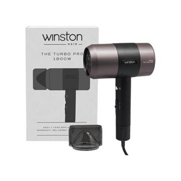 Winston The Turbo Pro Hair Dryer (Black, 1800 W)