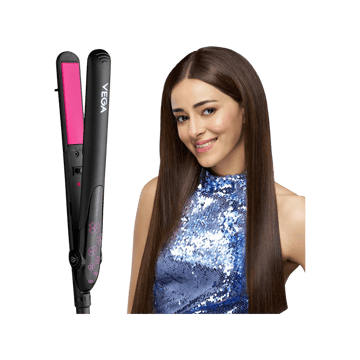 Vega Adore Hair Straightener for Women, VHSH-18 (Black, 35 W)