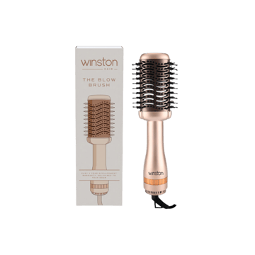Winston 2-in-1 Hot Blow Brush & Hair Dryer (Golden, 1200 W)