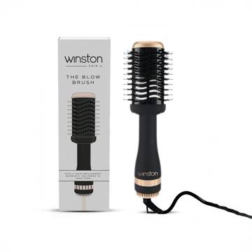 Winston Hot Blow Brush & Hair Dryer (Black, 1200 W)
