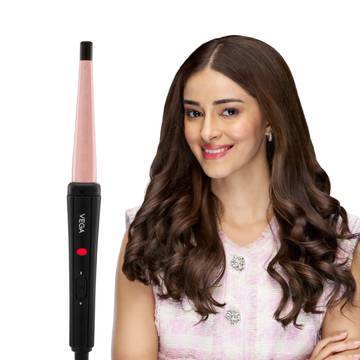Vega I-Curl Hair Curler Barrel for Women, VHCH-05 (Rose Gold)